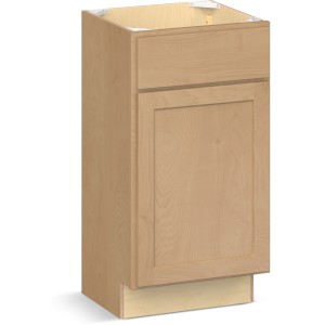 RELIABILT Parkstone II Vanity Base, Wheat Stained, 18" W, 1 Door, Fully Assembled - 641214 | Lowe's Pro Supply